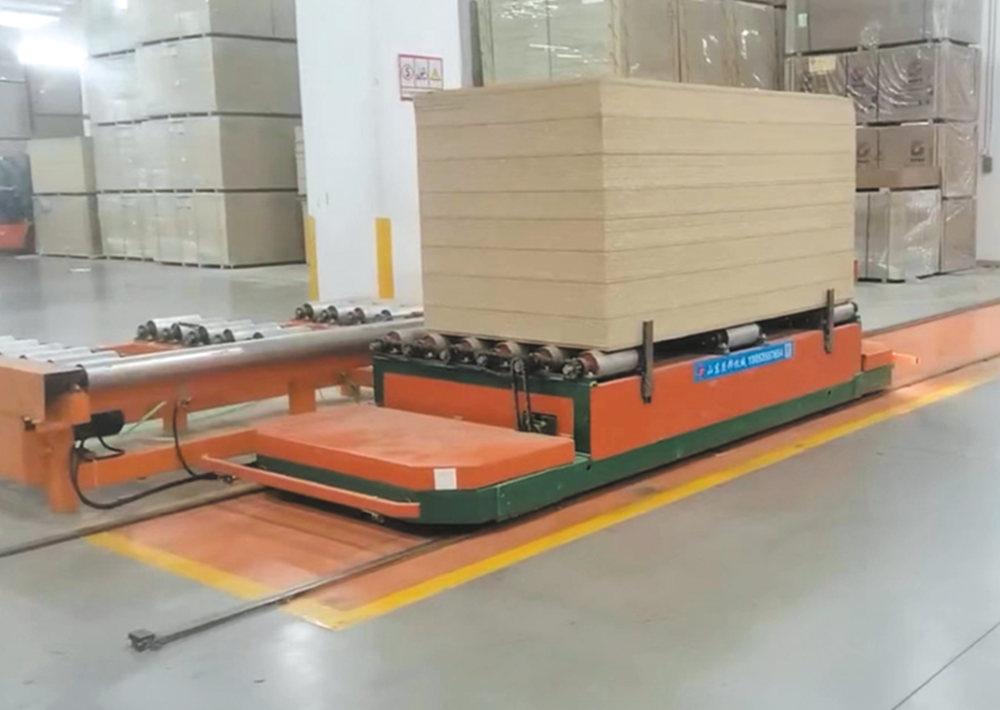 無線擺渡車應(yīng)用現(xiàn)場(chǎng)